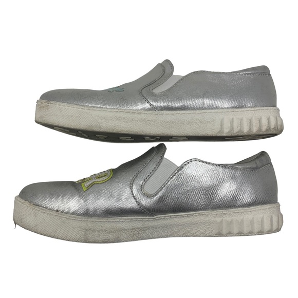 Circus by Sam Edelman Silver Alligator “Later” Slip-Ons Women’s Casual Sneakers - Picture 9 of 9
